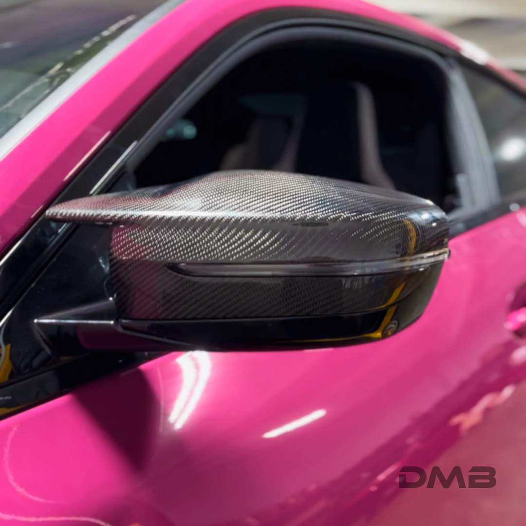 G8X M3 & M4 Carbon Fiber Mirror Cap Replacement / Cover