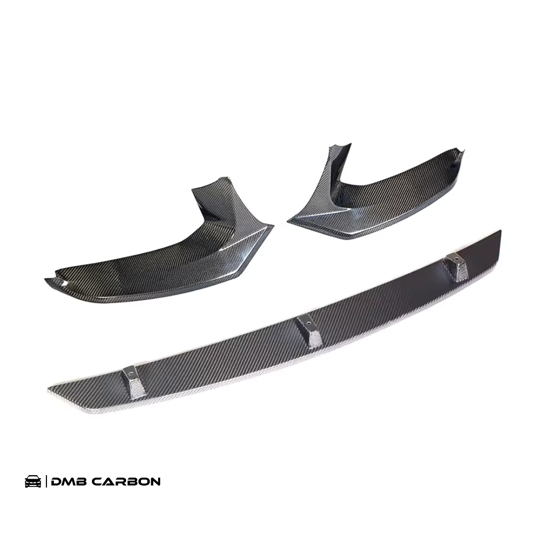 G30 5-Series V-Style Carbon Fiber Front Lip (M-Sport Package)