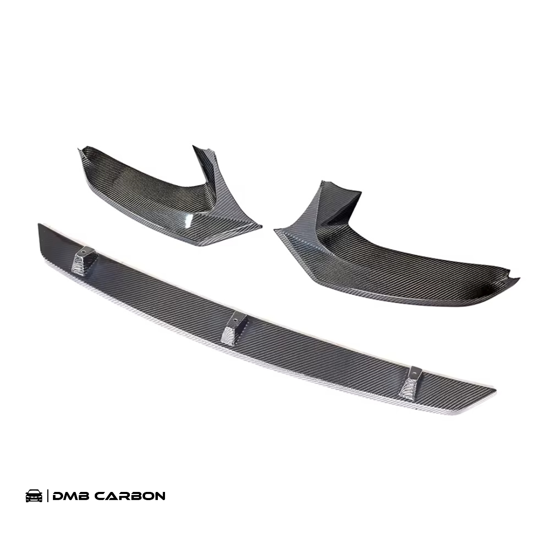 G30 5-Series V-Style Carbon Fiber Front Lip (M-Sport Package)