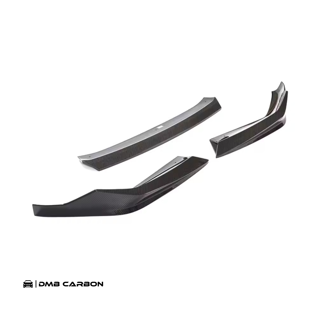 F90 M5 DMB-Style Dry Carbon Fiber Front Lip 3-Piece (LCI)