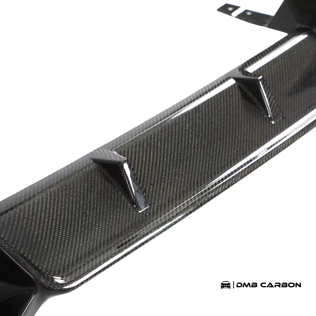 F98 X4M 3D-Style Carbon Fiber Rear Diffuser