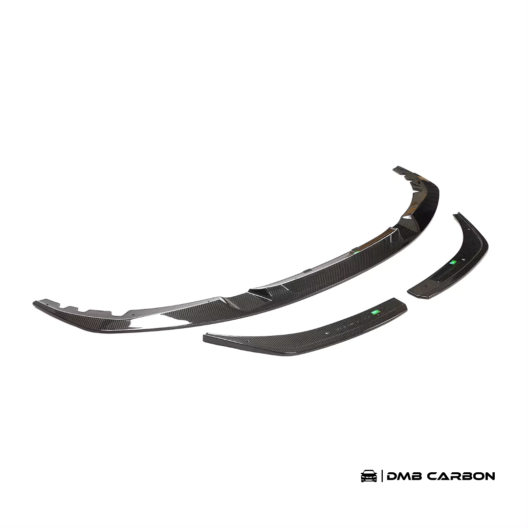 G22 / G23 4-Series 3D-Style Carbon Fiber Front Lip