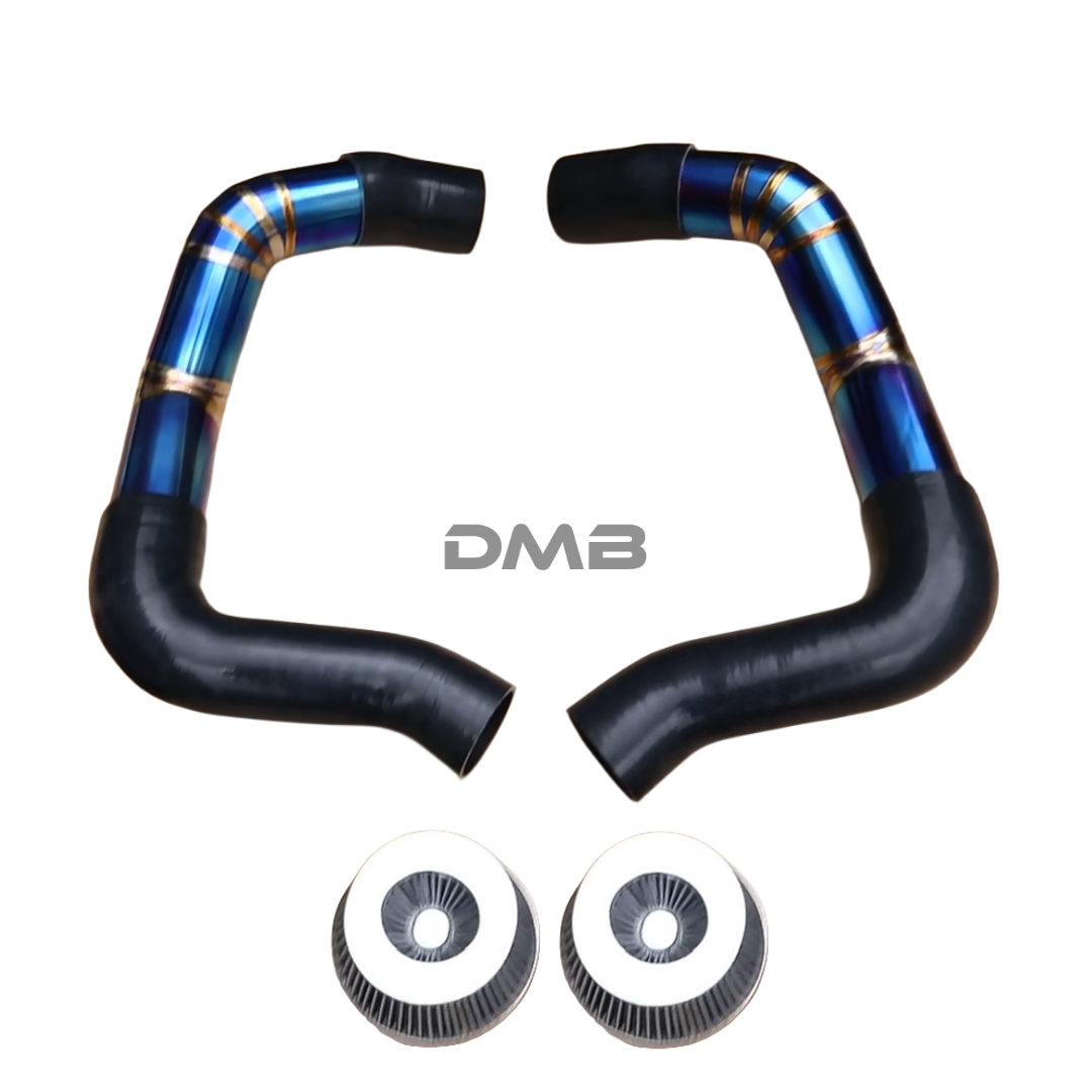 DMB F9X M5 & M8 DMB Front Mount Titanium Race Intake Kit