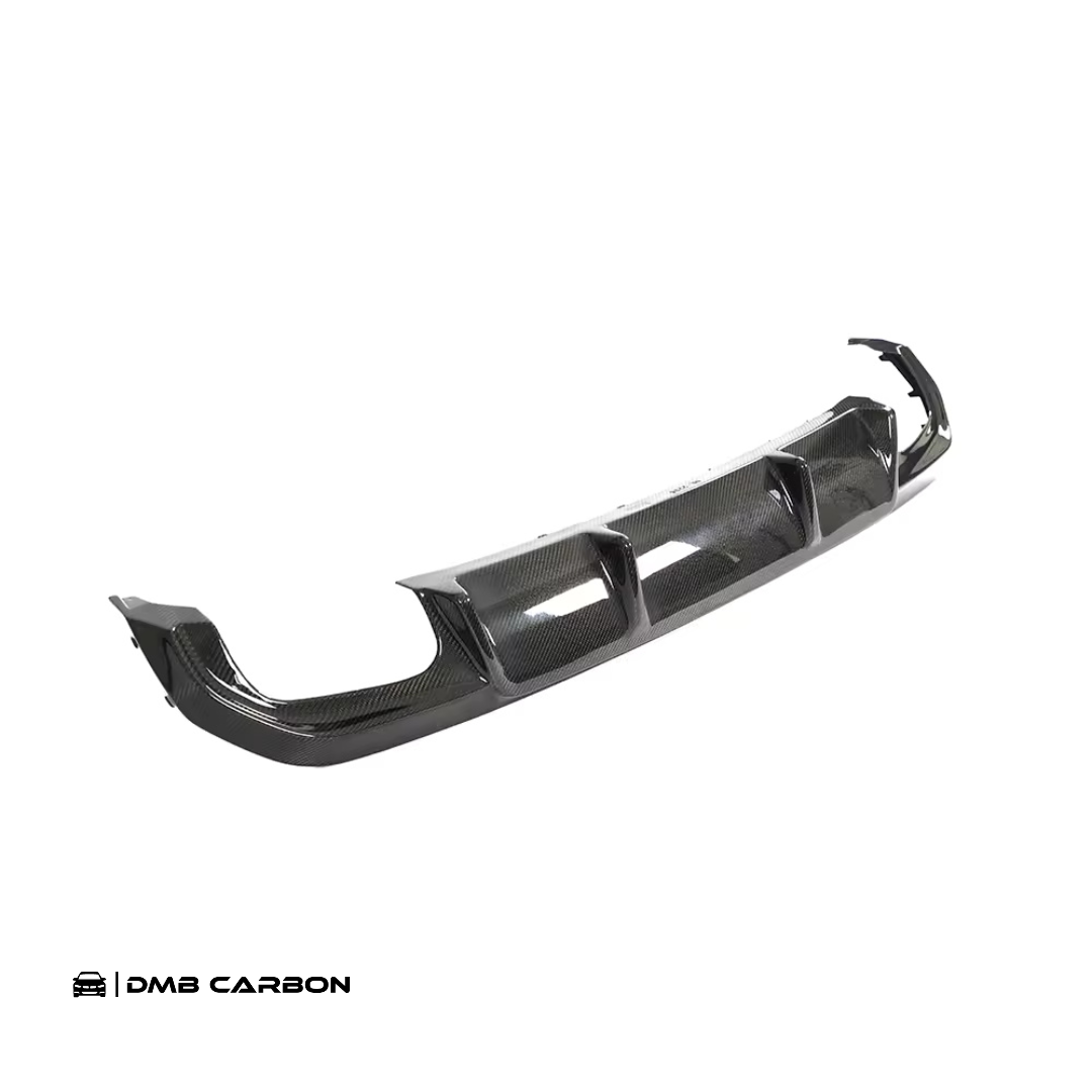 G26 4-Series 3D-Style Carbon Fiber Rear Diffuser