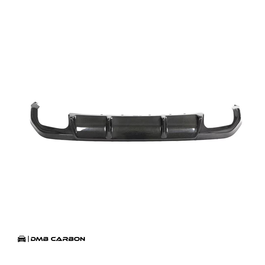 G26 4-Series 3D-Style Carbon Fiber Rear Diffuser