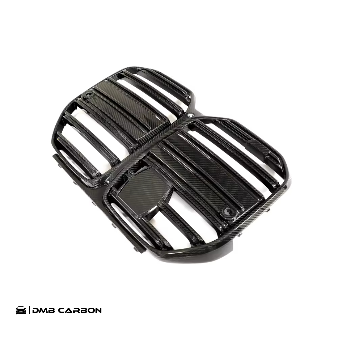 G26 4-Series Dual Slat Dry Carbon Fiber Front Grille