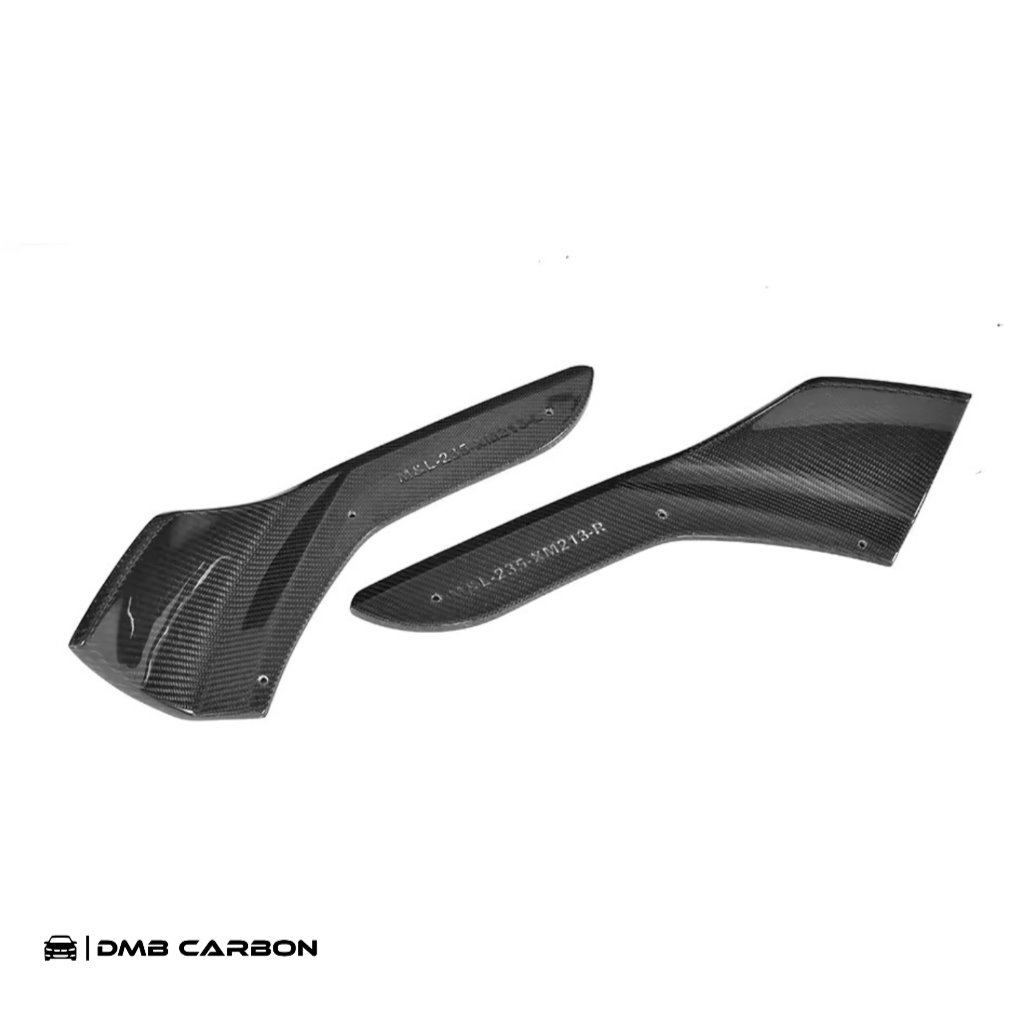 F87 M2 Carbon Fiber Front Side Extension Splitter