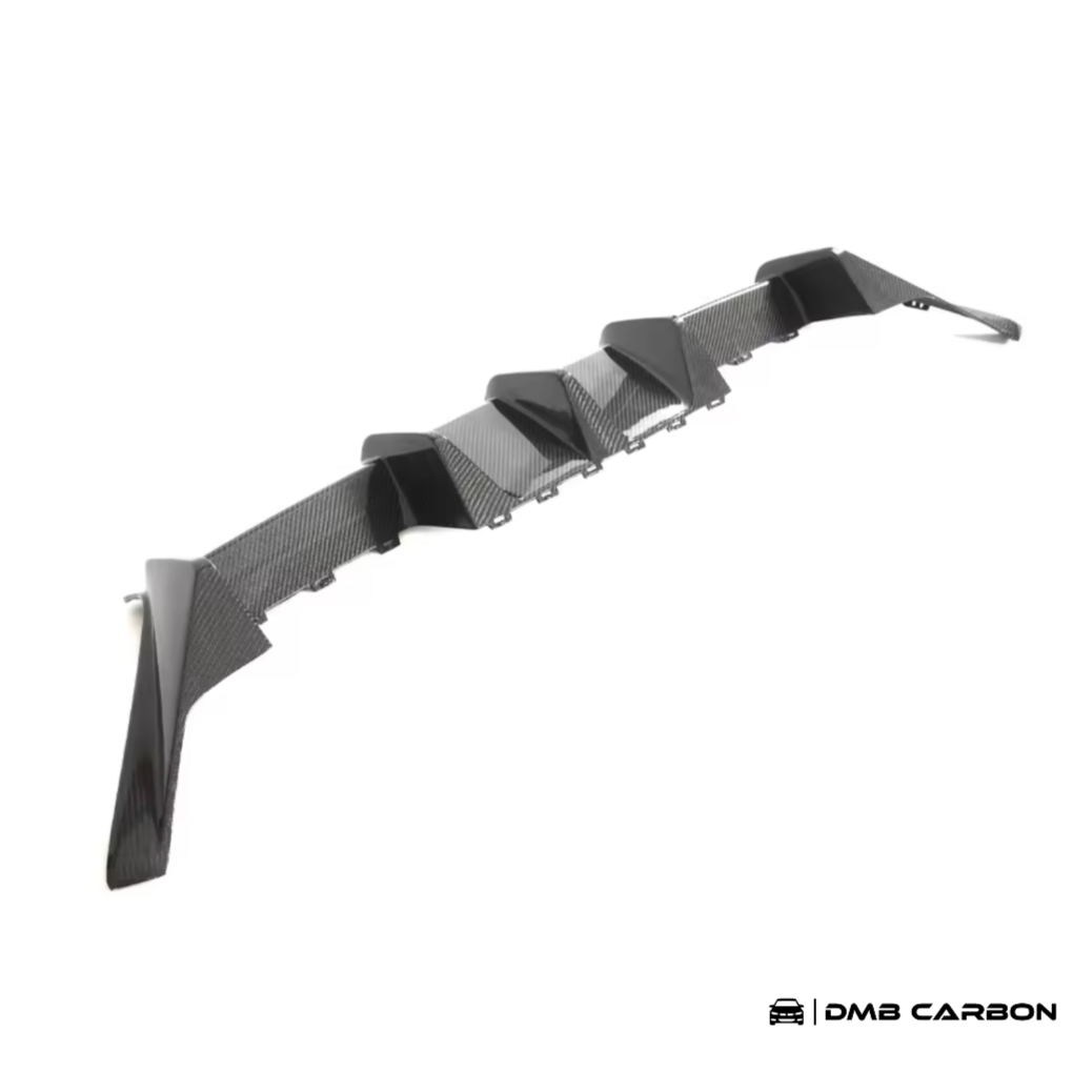 G87 M2 MP-Style Carbon Fiber Rear Diffuser