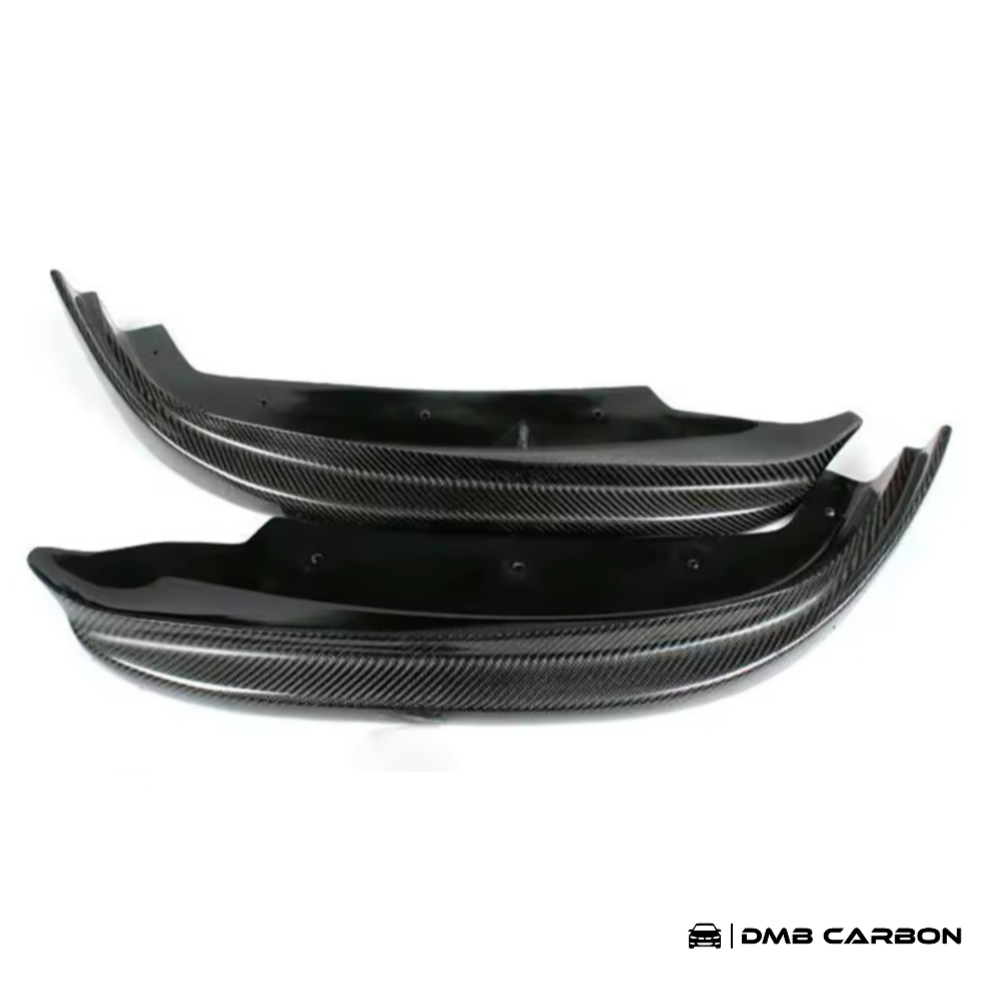 F30 3-Series Carbon Fiber Front Lip Splitters (Base Bumpers)