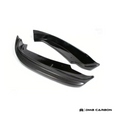 Load image into Gallery viewer, F30 3-Series Carbon Fiber Front Lip Splitters (Base Bumpers)
