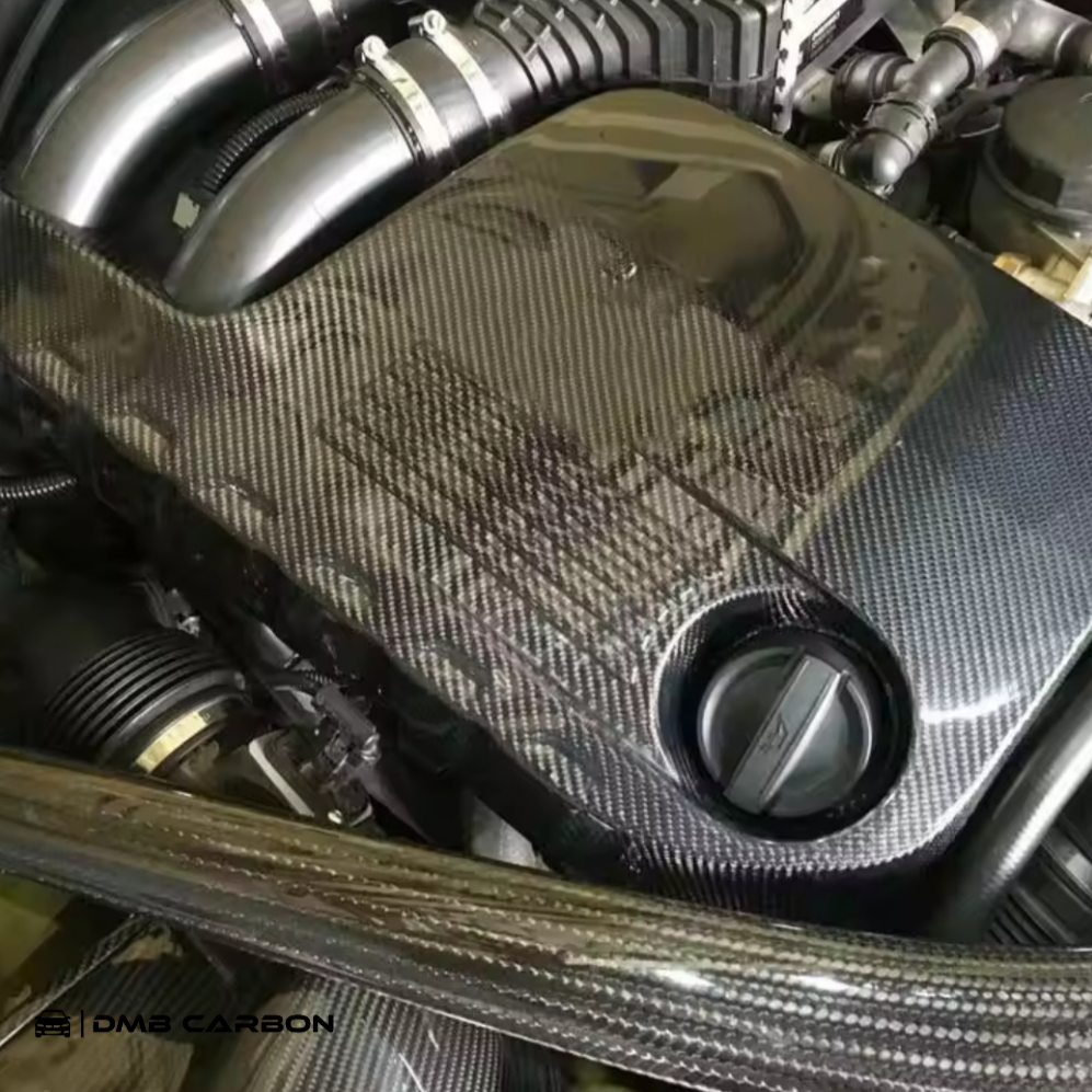 S55 Carbon Fiber Engine Cover