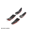 Load image into Gallery viewer, G8X M3 & M4 GT4-Stye Carbon fiber Front Canards
