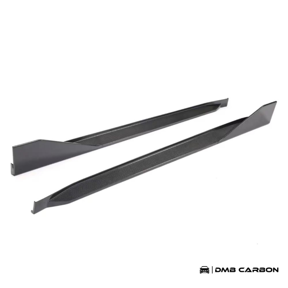 G8X M3 & M4 MP-Style Carbon Fiber Side Skirt Replacement