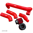 Load image into Gallery viewer, DMB G8X M3 / M4 / M2 Front Mount Silicone Race Intake Kit
