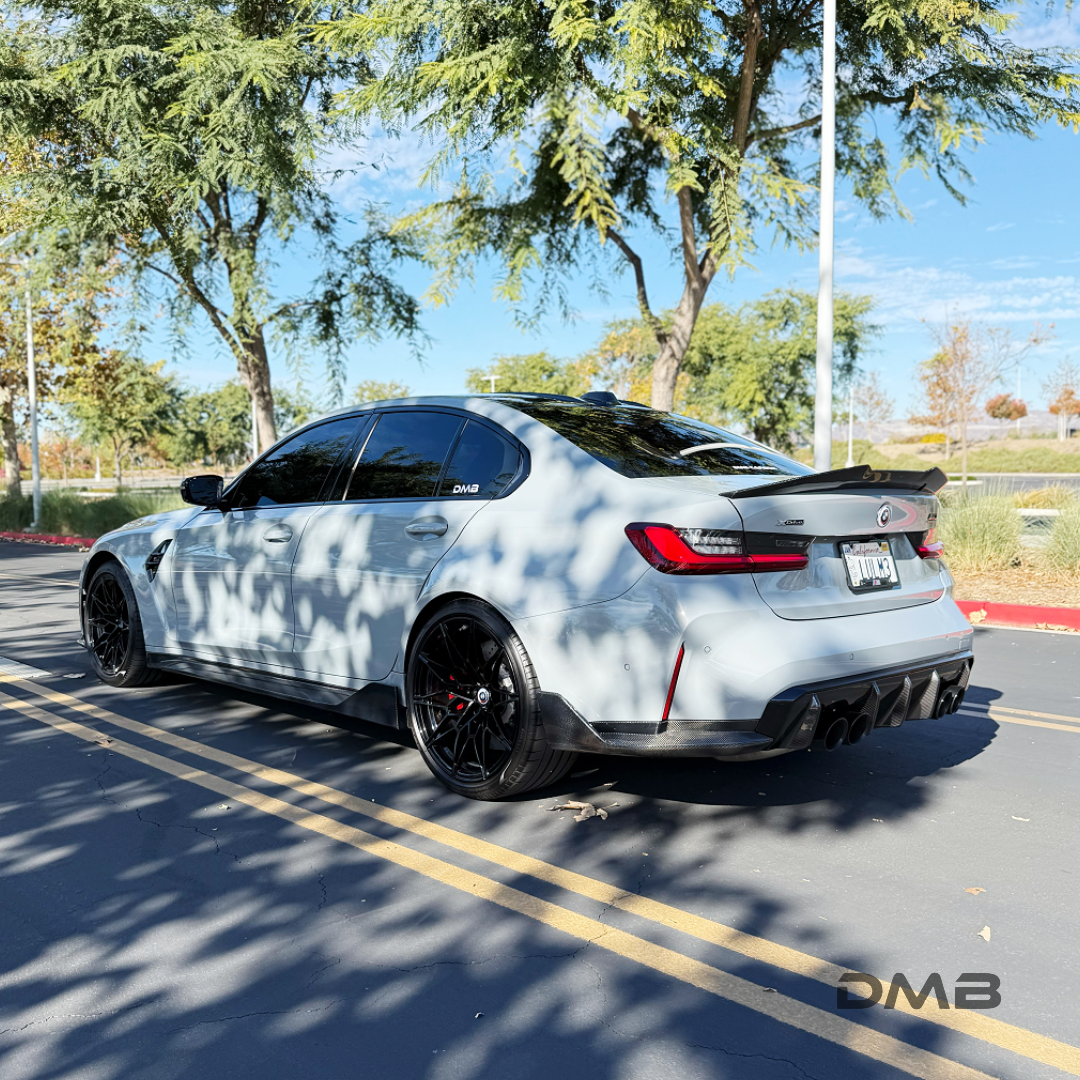 G8X M3 & M4 MP-Style Carbon Fiber Side Skirt Replacement